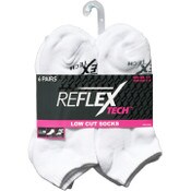 Wholesale - 6pk LADIES WHITE CUSHIONED LOW CUT SOCKS SIZE 9-11 C/P 36, UPC: 194587535410